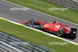 Kimi Raikkonen (FIN), Scuderia Ferrari  13.11.2015. Formula 1 World Championship, Rd 18, Brazilian Grand Prix, Sao Paulo, Brazil, Practice Day.