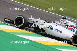 Valtteri Bottas (FIN), Williams F1 Team  13.11.2015. Formula 1 World Championship, Rd 18, Brazilian Grand Prix, Sao Paulo, Brazil, Practice Day.