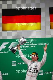 1st place Nico Rosberg (GER) Mercedes AMG F1 W06. 15.11.2015. Formula 1 World Championship, Rd 18, Brazilian Grand Prix, Sao Paulo, Brazil, Race Day.