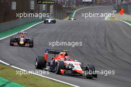 Alexander Rossi (USA), Manor F1 Team  15.11.2015. Formula 1 World Championship, Rd 18, Brazilian Grand Prix, Sao Paulo, Brazil, Race Day.