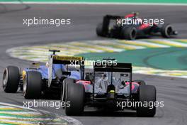 Fernando Alonso (ESP), McLaren Honda  15.11.2015. Formula 1 World Championship, Rd 18, Brazilian Grand Prix, Sao Paulo, Brazil, Race Day.