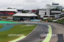 Daniil Kvyat (RUS) Red Bull Racing RB11. 15.11.2015. Formula 1 World Championship, Rd 18, Brazilian Grand Prix, Sao Paulo, Brazil, Race Day.