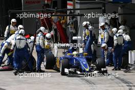 Marcus Ericsson (SWE), Sauber F1 Team  15.11.2015. Formula 1 World Championship, Rd 18, Brazilian Grand Prix, Sao Paulo, Brazil, Race Day.