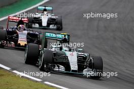 Nico Rosberg (GER), Mercedes AMG F1 Team  15.11.2015. Formula 1 World Championship, Rd 18, Brazilian Grand Prix, Sao Paulo, Brazil, Race Day.