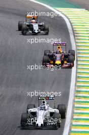 Valtteri Bottas (FIN) Williams FW37. 15.11.2015. Formula 1 World Championship, Rd 18, Brazilian Grand Prix, Sao Paulo, Brazil, Race Day.