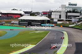 Sebastian Vettel (GER) Ferrari SF15-T. 15.11.2015. Formula 1 World Championship, Rd 18, Brazilian Grand Prix, Sao Paulo, Brazil, Race Day.