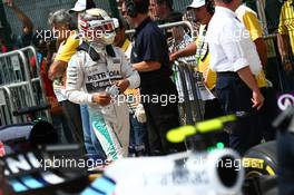 Lewis Hamilton (GBR) Mercedes AMG F1 W06. 14.11.2015. Formula 1 World Championship, Rd 18, Brazilian Grand Prix, Sao Paulo, Brazil, Qualifying Day.