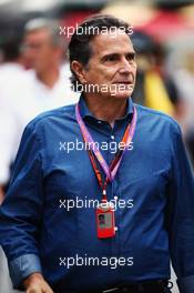 Nelson Piquet (BRA). 14.11.2015. Formula 1 World Championship, Rd 18, Brazilian Grand Prix, Sao Paulo, Brazil, Qualifying Day.