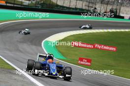 Felipe Nasr (BRA) Sauber C34. 14.11.2015. Formula 1 World Championship, Rd 18, Brazilian Grand Prix, Sao Paulo, Brazil, Qualifying Day.