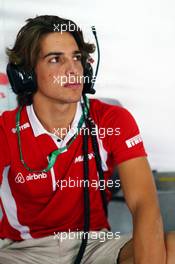 Roberto Merhi (ESP) Manor Marussia F1 Team. 14.11.2015. Formula 1 World Championship, Rd 18, Brazilian Grand Prix, Sao Paulo, Brazil, Qualifying Day.