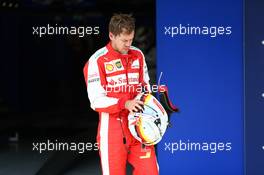 Sebastian Vettel (GER) Ferrari SF15-T . 14.11.2015. Formula 1 World Championship, Rd 18, Brazilian Grand Prix, Sao Paulo, Brazil, Qualifying Day.