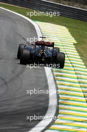 Romain Grosjean (FRA) Lotus F1 E23. 14.11.2015. Formula 1 World Championship, Rd 18, Brazilian Grand Prix, Sao Paulo, Brazil, Qualifying Day.