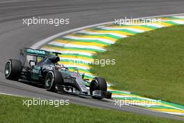 Lewis Hamilton (GBR), Mercedes AMG F1 Team  14.11.2015. Formula 1 World Championship, Rd 18, Brazilian Grand Prix, Sao Paulo, Brazil, Qualifying Day.