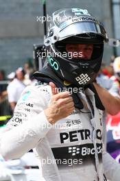 Pole for Nico Rosberg (GER) Mercedes AMG F1. 14.11.2015. Formula 1 World Championship, Rd 18, Brazilian Grand Prix, Sao Paulo, Brazil, Qualifying Day.