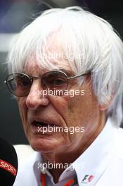 Bernie Ecclestone (GBR). 14.11.2015. Formula 1 World Championship, Rd 18, Brazilian Grand Prix, Sao Paulo, Brazil, Qualifying Day.