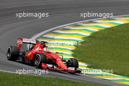 Sebastian Vettel (GER), Scuderia Ferrari  14.11.2015. Formula 1 World Championship, Rd 18, Brazilian Grand Prix, Sao Paulo, Brazil, Qualifying Day.