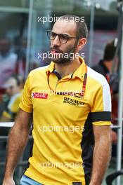 Cyril Abiteboul (FRA) Renault Sport F1 Managing Director. 15.11.2015. Formula 1 World Championship, Rd 18, Brazilian Grand Prix, Sao Paulo, Brazil, Race Day.