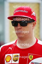 Kimi Raikkonen (FIN) Ferrari. 15.11.2015. Formula 1 World Championship, Rd 18, Brazilian Grand Prix, Sao Paulo, Brazil, Race Day.