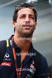 Daniel Ricciardo (AUS) Red Bull Racing. 12.11.2015. Formula 1 World Championship, Rd 18, Brazilian Grand Prix, Sao Paulo, Brazil, Preparation Day.