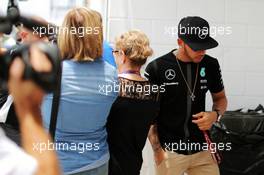 Lewis Hamilton (GBR) Mercedes AMG F1. 12.11.2015. Formula 1 World Championship, Rd 18, Brazilian Grand Prix, Sao Paulo, Brazil, Preparation Day.