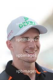 Nico Hulkenberg (GER) Sahara Force India F1. 12.11.2015. Formula 1 World Championship, Rd 18, Brazilian Grand Prix, Sao Paulo, Brazil, Preparation Day.