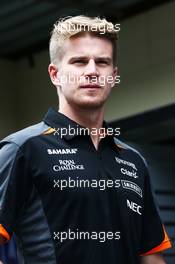 Nico Hulkenberg (GER) Sahara Force India F1. 12.11.2015. Formula 1 World Championship, Rd 18, Brazilian Grand Prix, Sao Paulo, Brazil, Preparation Day.