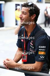 Daniel Ricciardo (AUS) Red Bull Racing. 12.11.2015. Formula 1 World Championship, Rd 18, Brazilian Grand Prix, Sao Paulo, Brazil, Preparation Day.