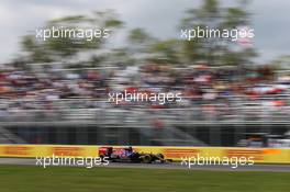 Carlos Sainz Jr (ESP) Scuderia Toro Rosso STR10. 05.06.2015. Formula 1 World Championship, Rd 7, Canadian Grand Prix, Montreal, Canada, Practice Day.