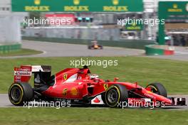Kimi Raikkonen (FIN), Scuderia Ferrari  05.06.2015. Formula 1 World Championship, Rd 7, Canadian Grand Prix, Montreal, Canada, Practice Day.