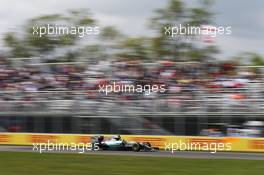 Nico Rosberg (GER) Mercedes AMG F1 W06. 05.06.2015. Formula 1 World Championship, Rd 7, Canadian Grand Prix, Montreal, Canada, Practice Day.