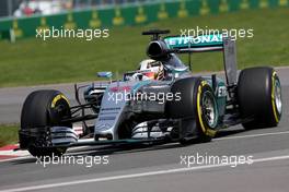 Lewis Hamilton (GBR), Mercedes AMG F1 Team  05.06.2015. Formula 1 World Championship, Rd 7, Canadian Grand Prix, Montreal, Canada, Practice Day.