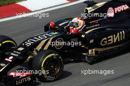 Romain Grosjean (FRA) Lotus F1 E23. 05.06.2015. Formula 1 World Championship, Rd 7, Canadian Grand Prix, Montreal, Canada, Practice Day.