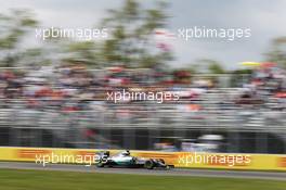 Lewis Hamilton (GBR) Mercedes AMG F1 W06. 05.06.2015. Formula 1 World Championship, Rd 7, Canadian Grand Prix, Montreal, Canada, Practice Day.