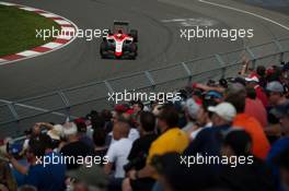 Will Stevens (GBR) Manor Marussia F1 Team. 05.06.2015. Formula 1 World Championship, Rd 7, Canadian Grand Prix, Montreal, Canada, Practice Day.