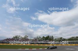 Lewis Hamilton (GBR) Mercedes AMG F1 W06. 05.06.2015. Formula 1 World Championship, Rd 7, Canadian Grand Prix, Montreal, Canada, Practice Day.