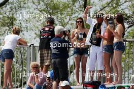 Fans. 05.06.2015. Formula 1 World Championship, Rd 7, Canadian Grand Prix, Montreal, Canada, Practice Day.