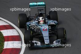 Lewis Hamilton (GBR) Mercedes AMG F1 W06. 05.06.2015. Formula 1 World Championship, Rd 7, Canadian Grand Prix, Montreal, Canada, Practice Day.