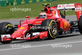 Kimi Raikkonen (FIN), Scuderia Ferrari  05.06.2015. Formula 1 World Championship, Rd 7, Canadian Grand Prix, Montreal, Canada, Practice Day.