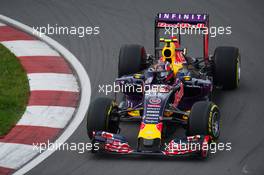 Daniil Kvyat (RUS) Red Bull Racing RB11. 05.06.2015. Formula 1 World Championship, Rd 7, Canadian Grand Prix, Montreal, Canada, Practice Day.
