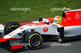 Roberto Merhi (ESP) Manor Marussia F1 Team. 05.06.2015. Formula 1 World Championship, Rd 7, Canadian Grand Prix, Montreal, Canada, Practice Day.
