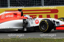 Will Stevens (GBR) Manor Marussia F1 Team. 05.06.2015. Formula 1 World Championship, Rd 7, Canadian Grand Prix, Montreal, Canada, Practice Day.