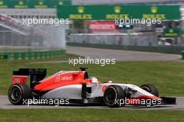 Will Stevens (GBR), Manor F1 Team  05.06.2015. Formula 1 World Championship, Rd 7, Canadian Grand Prix, Montreal, Canada, Practice Day.