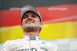 Nico Rosberg (GER) Mercedes AMG F1 on the podium. 07.06.2015. Formula 1 World Championship, Rd 7, Canadian Grand Prix, Montreal, Canada, Race Day.