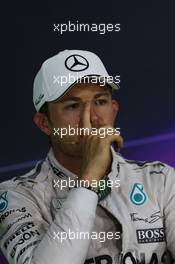 Nico Rosberg (GER) Mercedes AMG F1 in the FIA Press Conference. 07.06.2015. Formula 1 World Championship, Rd 7, Canadian Grand Prix, Montreal, Canada, Race Day.