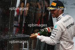 1st PLace Lewis Hamilton (GBR) Mercedes AMG F1. 07.06.2015. Formula 1 World Championship, Rd 7, Canadian Grand Prix, Montreal, Canada, Race Day.