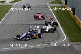 Marcus Ericsson (SWE), Sauber F1 Team  07.06.2015. Formula 1 World Championship, Rd 7, Canadian Grand Prix, Montreal, Canada, Race Day.