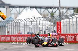 Daniel Ricciardo (AUS) Red Bull Racing RB11. 07.06.2015. Formula 1 World Championship, Rd 7, Canadian Grand Prix, Montreal, Canada, Race Day.