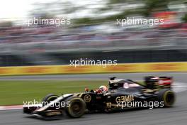 Romain Grosjean (FRA), Lotus F1 Team  07.06.2015. Formula 1 World Championship, Rd 7, Canadian Grand Prix, Montreal, Canada, Race Day.