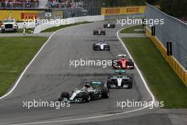Lewis Hamilton (GBR), Mercedes AMG F1 Team  07.06.2015. Formula 1 World Championship, Rd 7, Canadian Grand Prix, Montreal, Canada, Race Day.