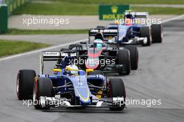 Marcus Ericsson (SWE) Sauber C34. 07.06.2015. Formula 1 World Championship, Rd 7, Canadian Grand Prix, Montreal, Canada, Race Day.